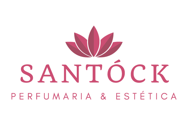 Logotipo Santock - Perfumaria & Estética